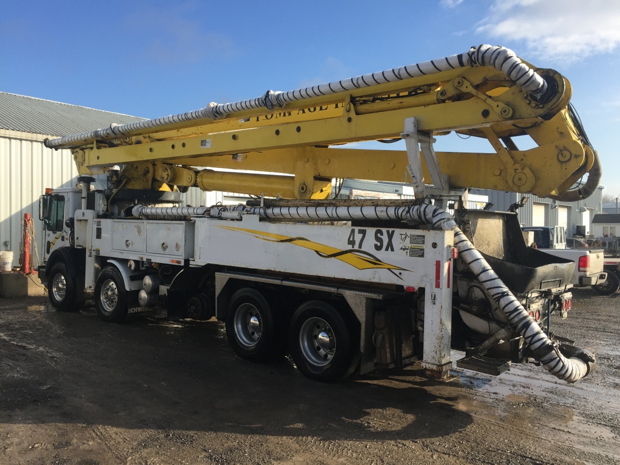 Schwing Boom Pumps BPL2525H6KVM47SX 47 Meters Concrete Pump Depot