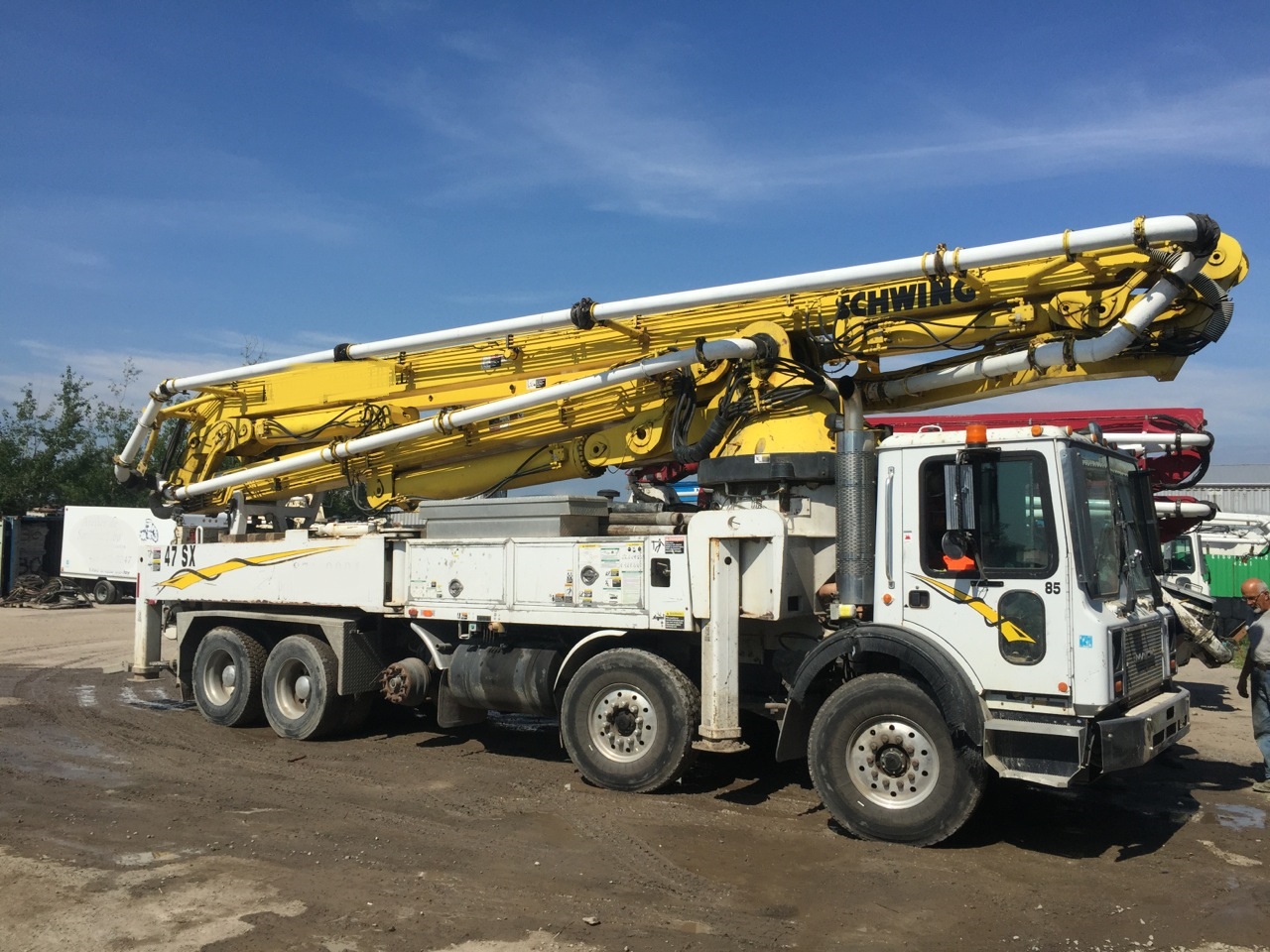 Schwing Boom Pumps BPL2525H6KVM47SX 47 Meters Concrete Pump Depot
