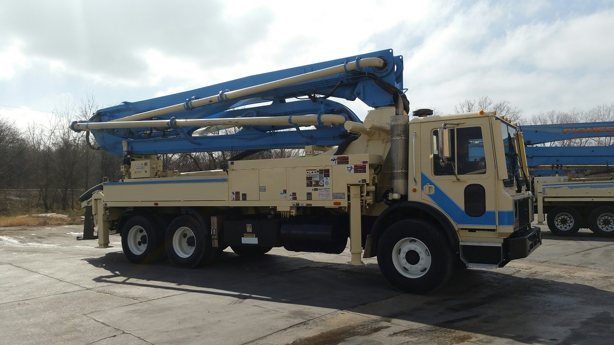 Putzmeister Boom Pumps ES32X150 32 Meters Concrete Pump Depot