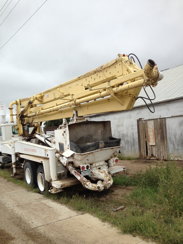 Elba 33 Meters 2564 Concrete Pump Depot