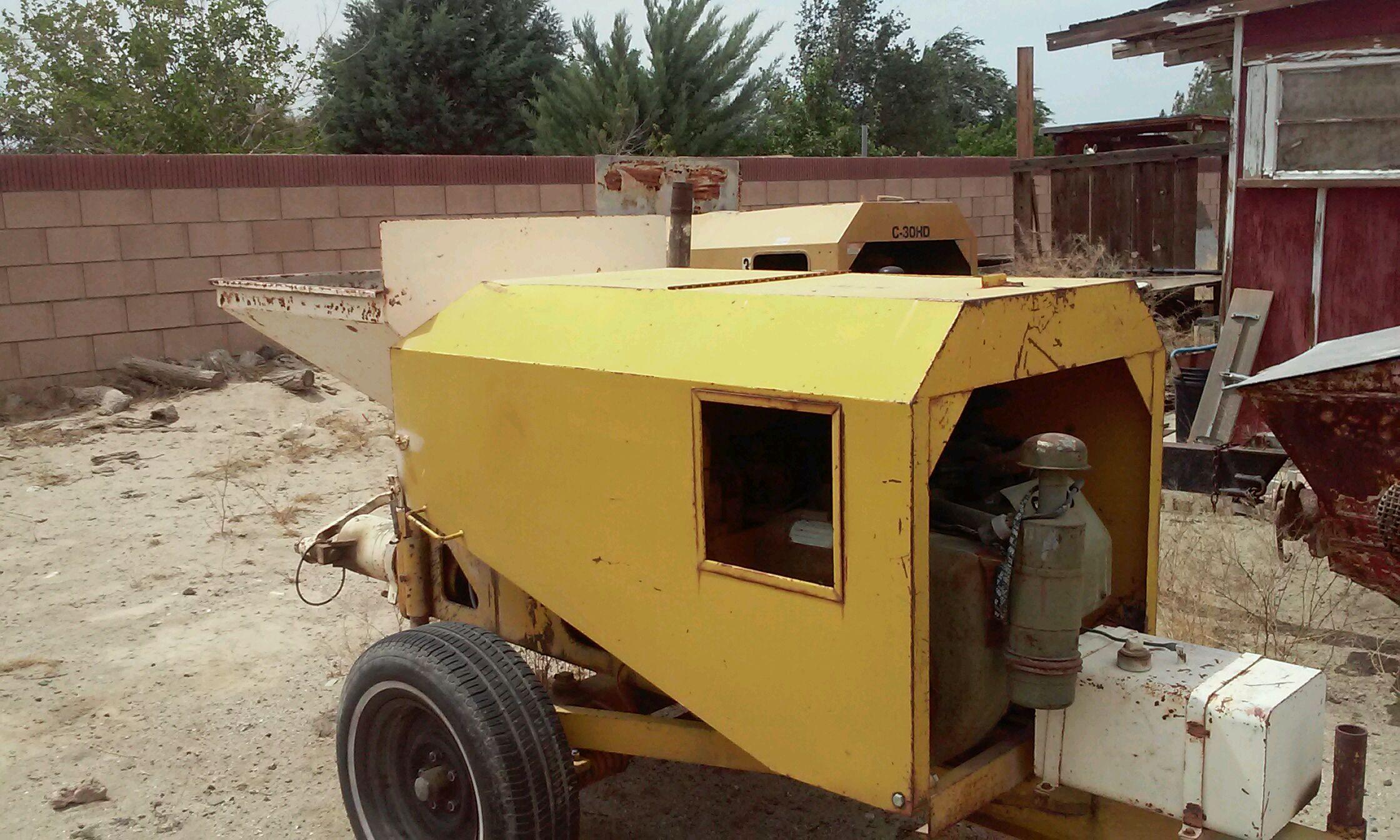 Mayco Ball Valve Pumps (Grout, Pearock) C30HD Concrete Pump Depot