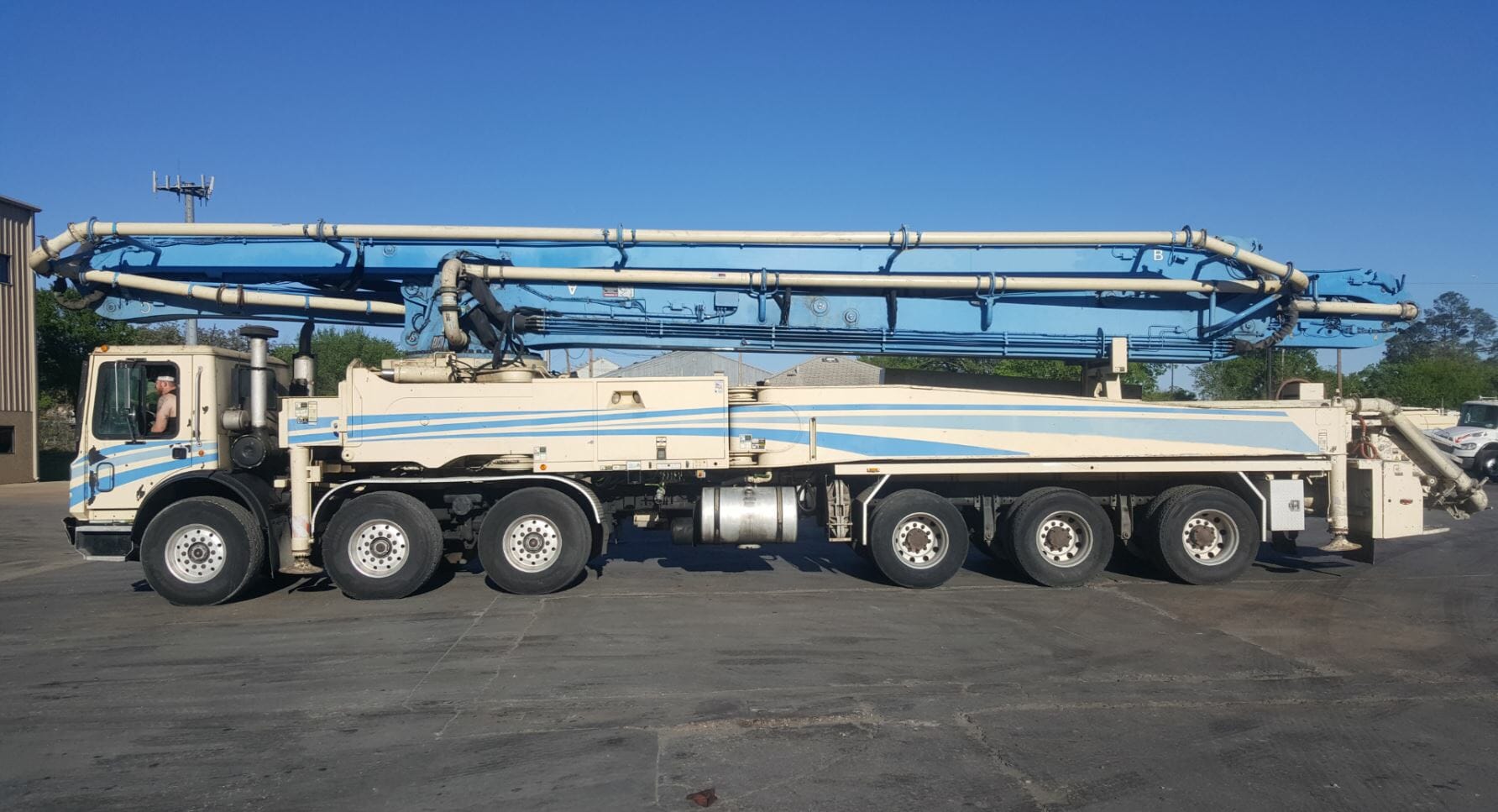 Putzmeister 58 Meters 2754 Concrete Pump Depot