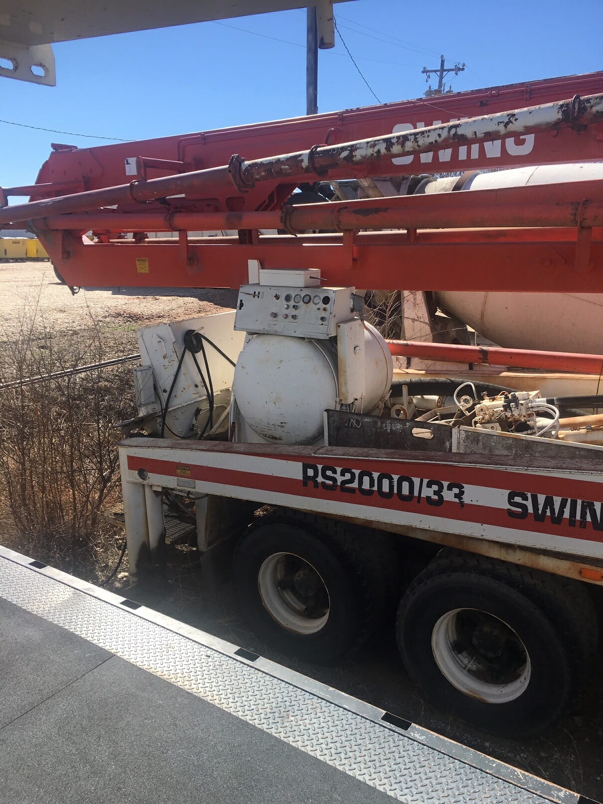 1986 Elba 33M RS2000 2996 Concrete Pump Depot