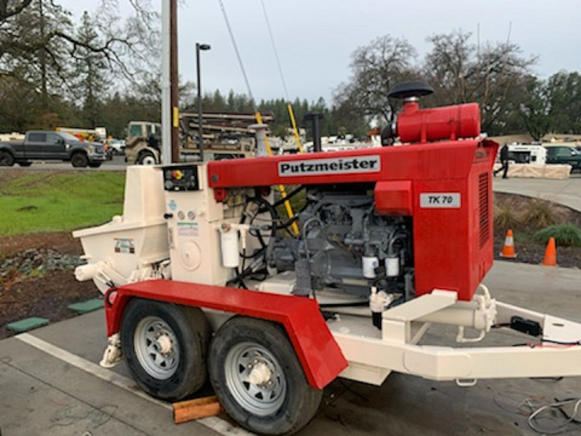 2002 Putzmeister TK70 3220 Concrete Pump Depot