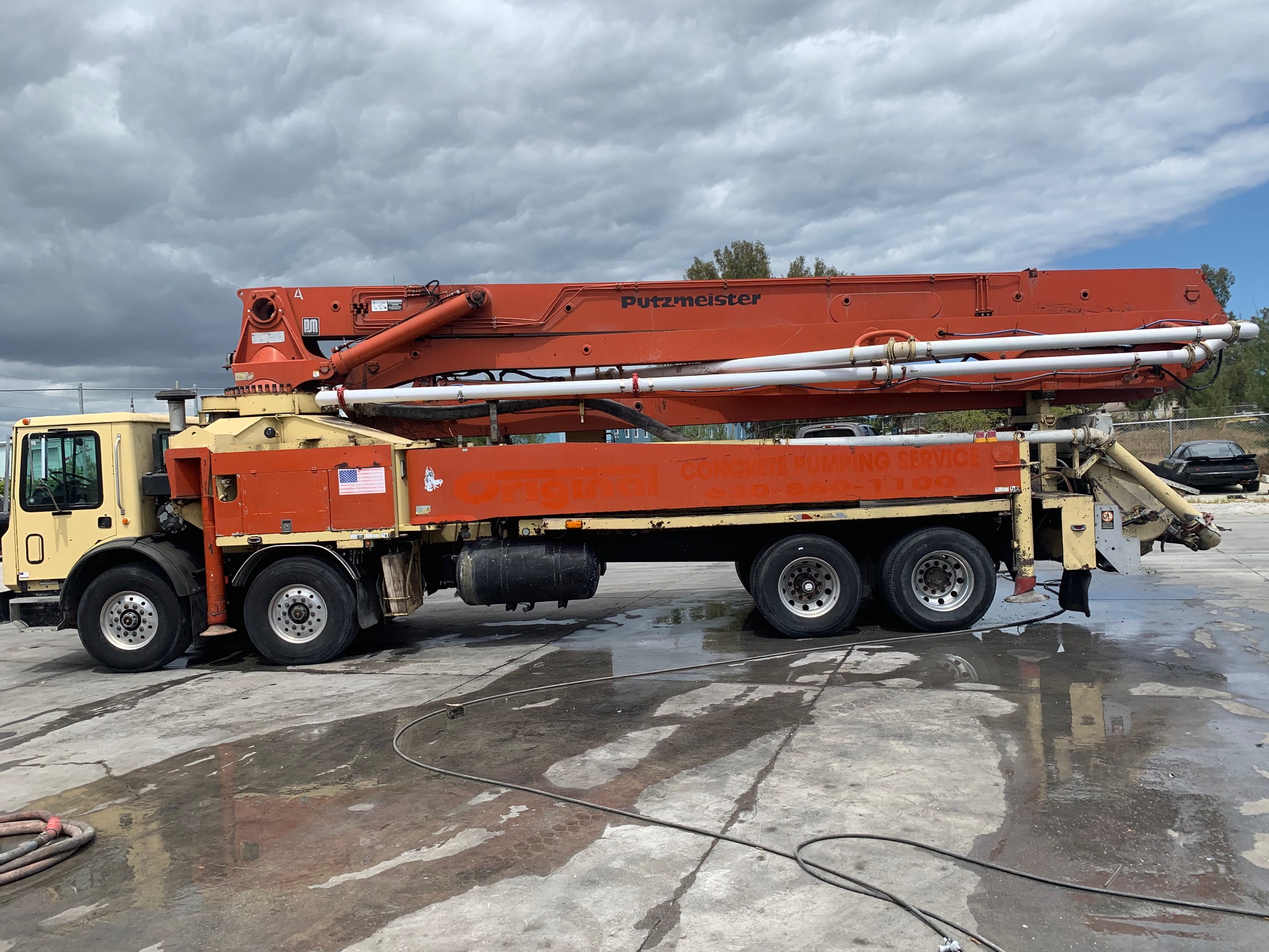 1997 Putzmeister 42.16H 3227 Concrete Pump Depot