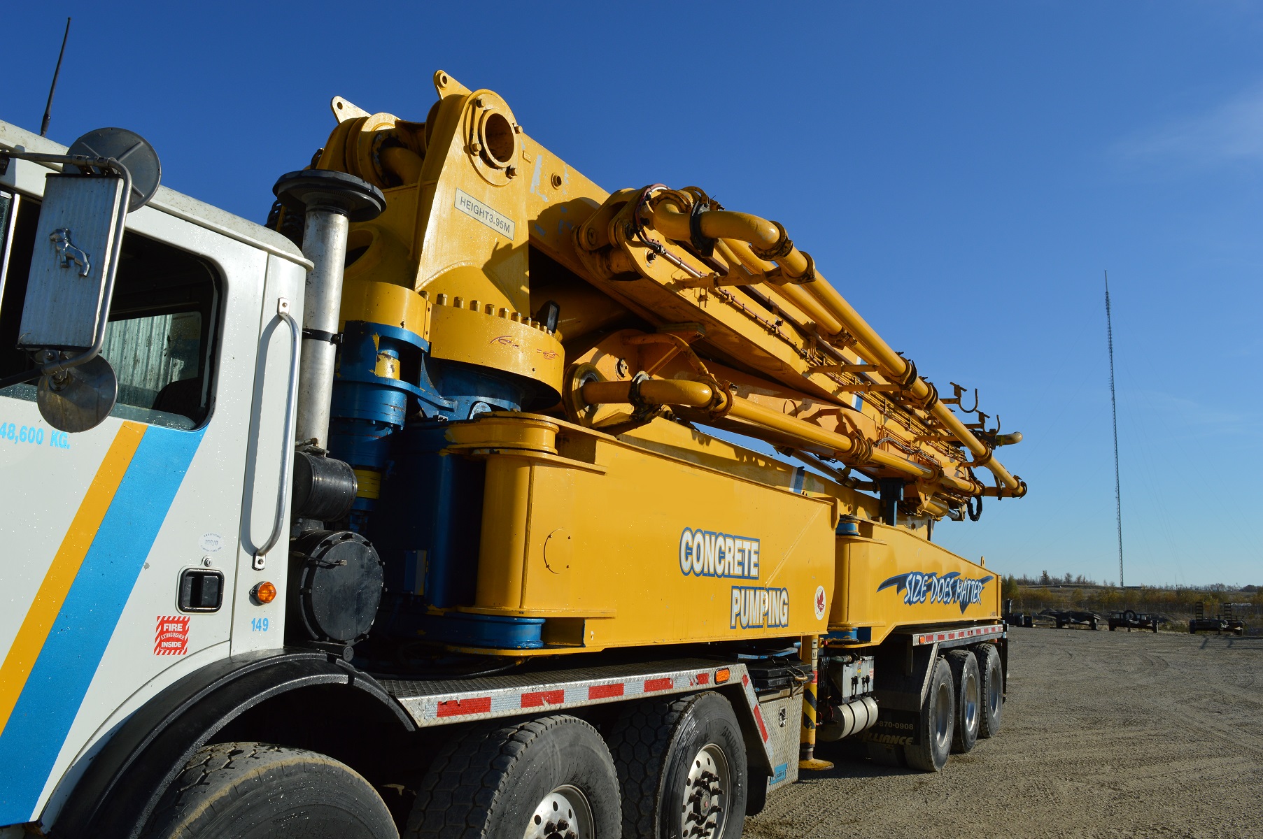 2007 Alliance 55M 3294 Concrete Pump Depot