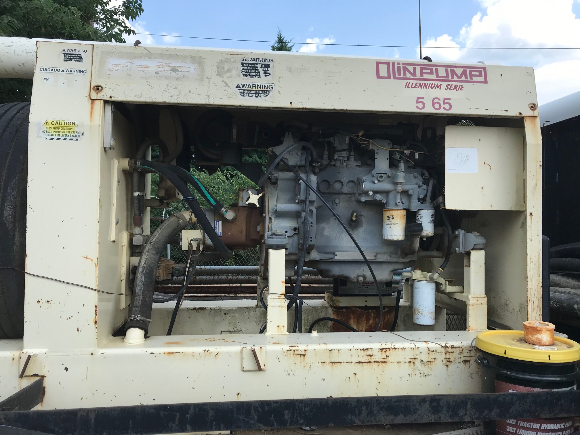 2002 Olin 565 3288 Concrete Pump Depot