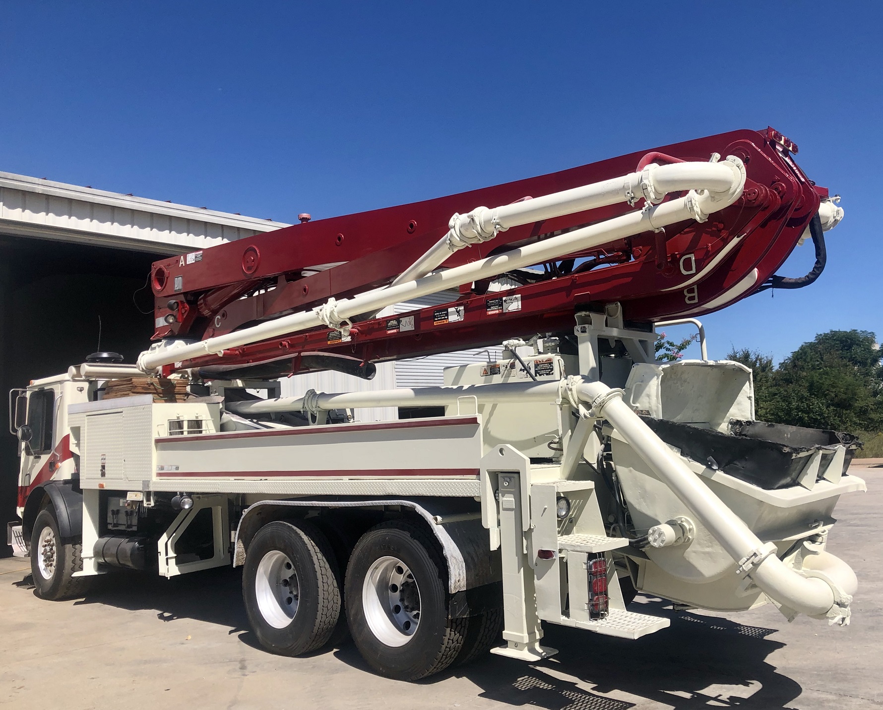 1998 Putzmeister 32.16H 3340 Concrete Pump Depot
