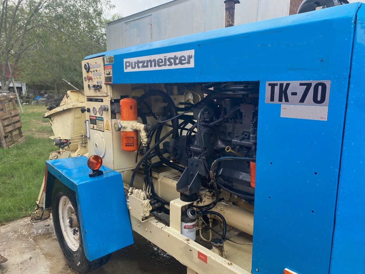 2005 Putzmeister TK70 3356 Concrete Pump Depot