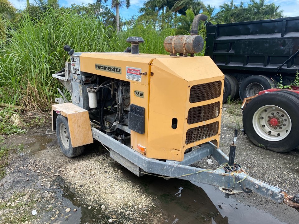 2016 Putzmeister TKB80 3401 Concrete Pump Depot