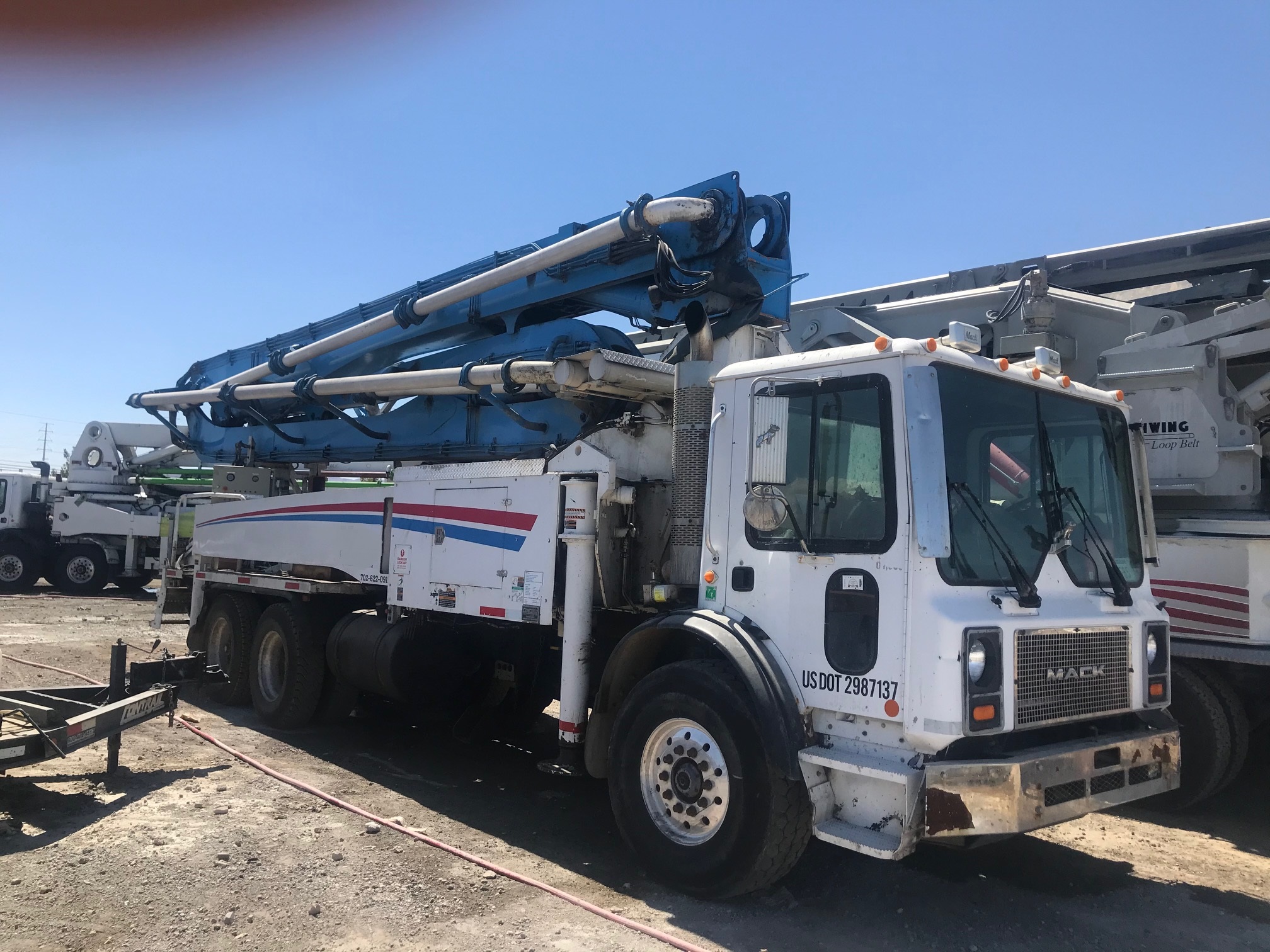2004 Concord 38M 3538 Concrete Pump Depot