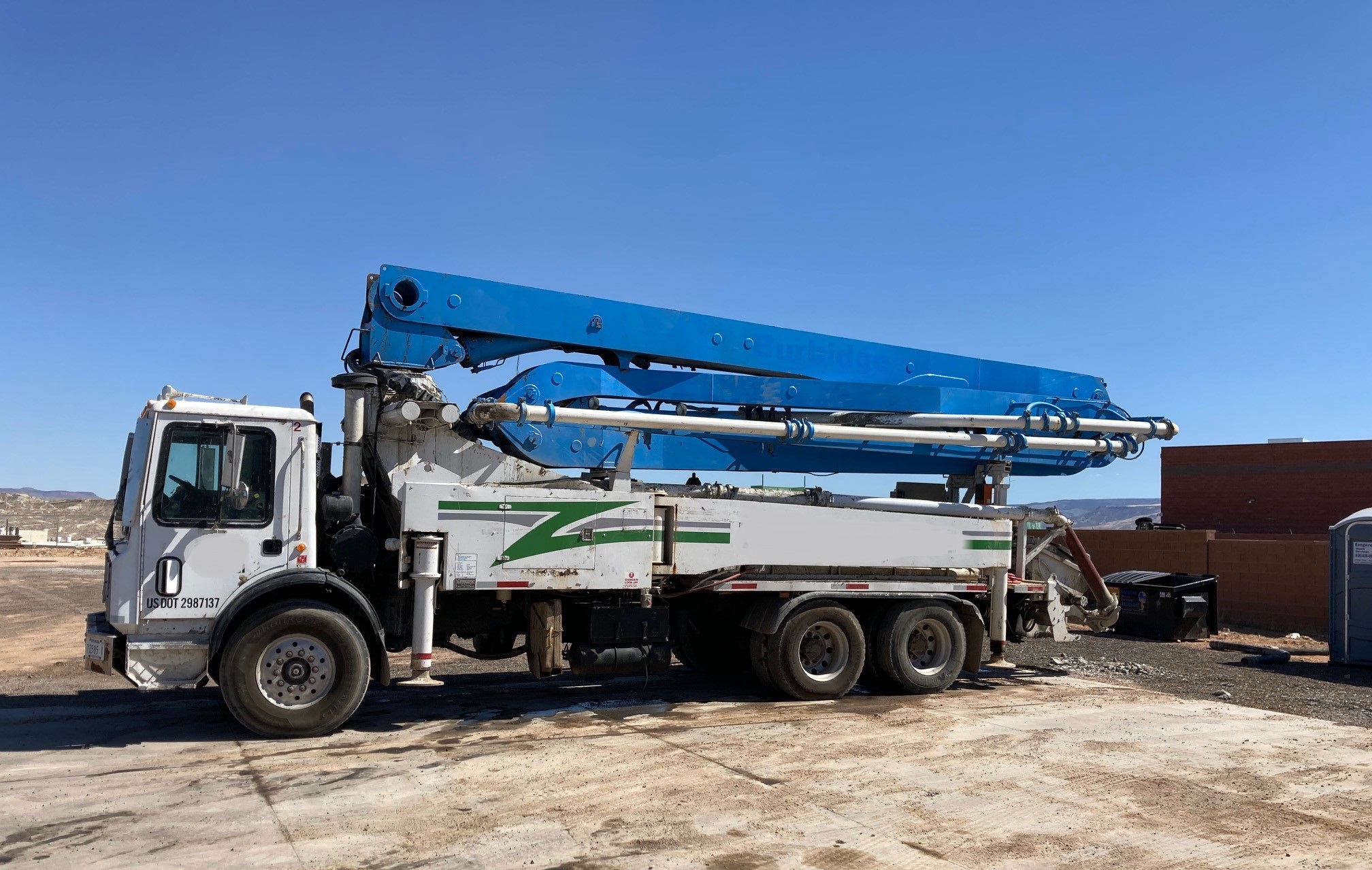 2004 Concord 38M 3538 Concrete Pump Depot