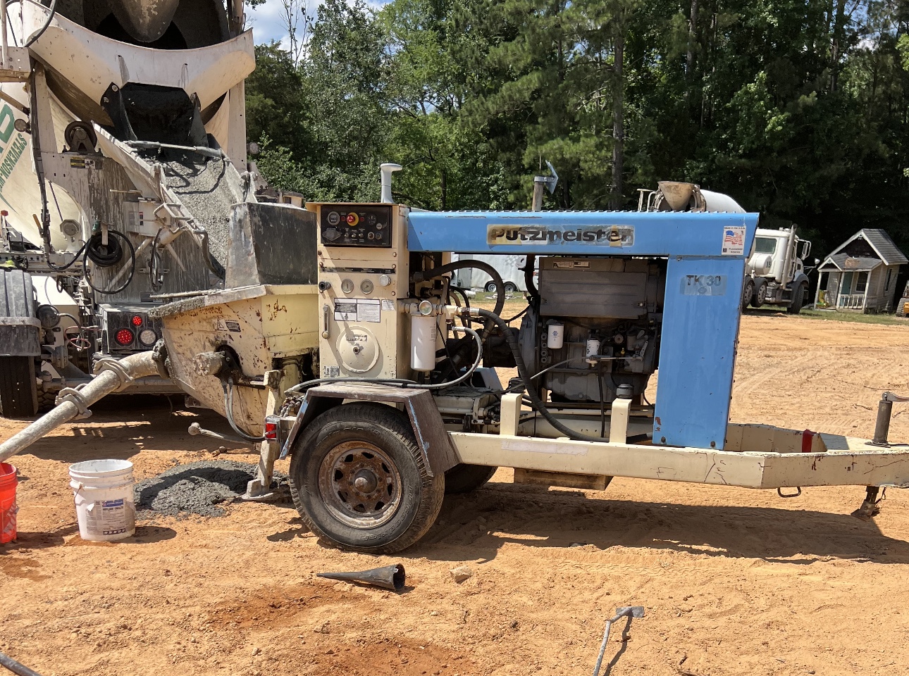 2001 Putzmeister TK30 4112 Concrete Pump Depot