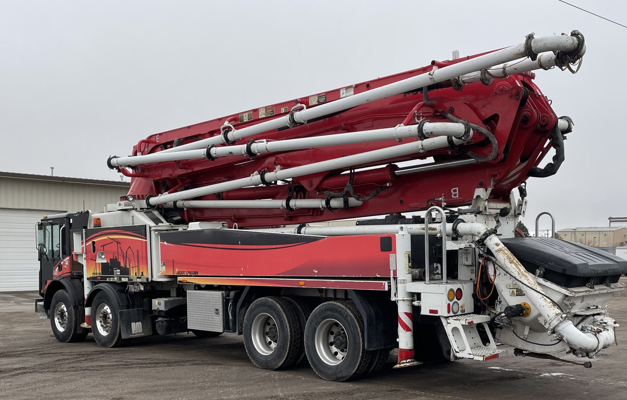 2013 Putzmeister 43M 4218 Concrete Pump Depot